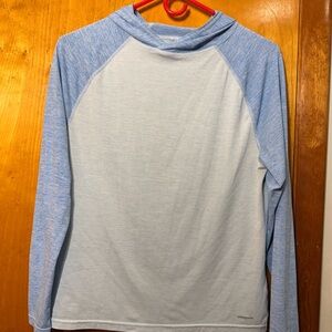 Patagonia Capilene Cool Daily Hoodie -Two-tone Blue -Kids XXL